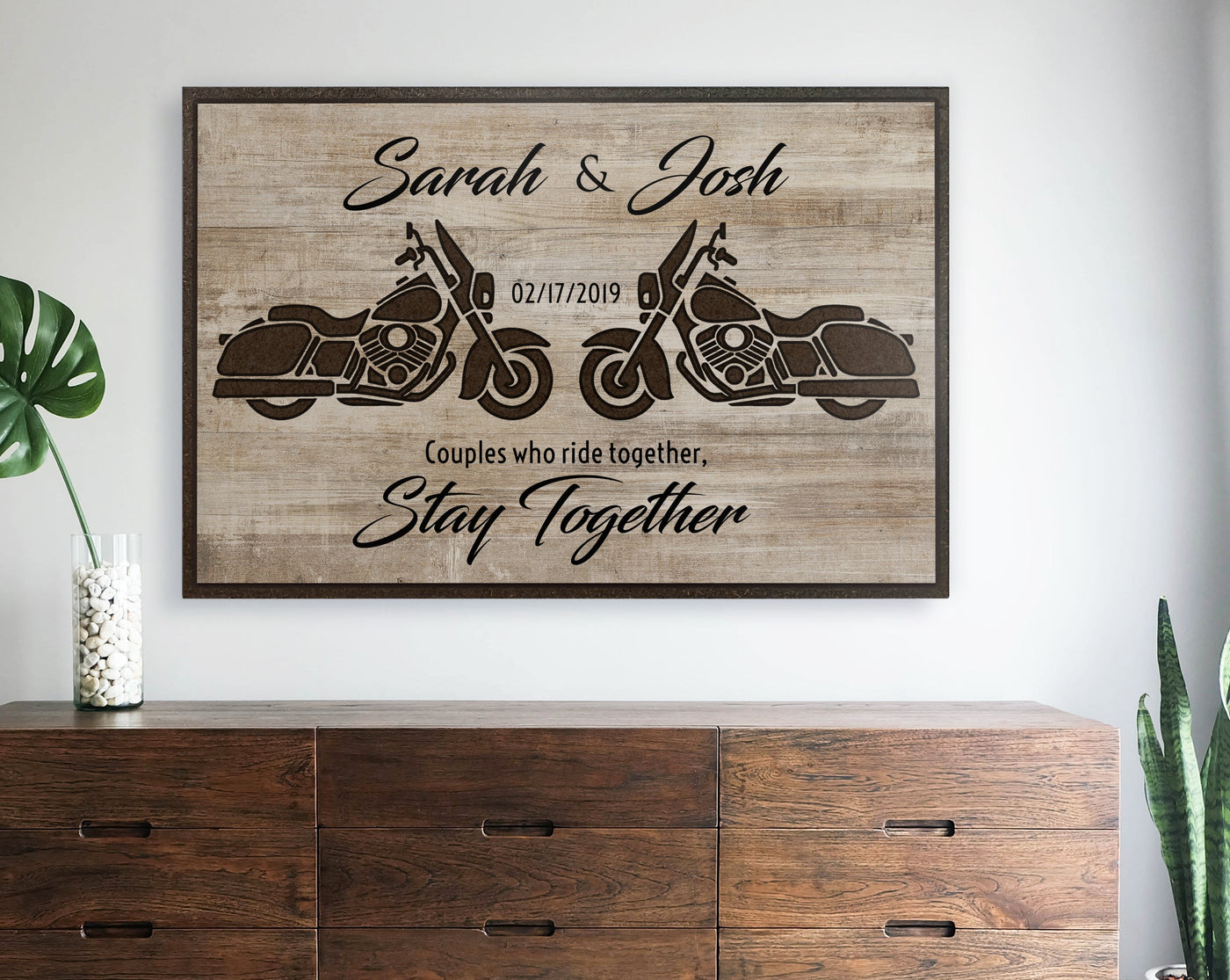 motorcycle home wall decor