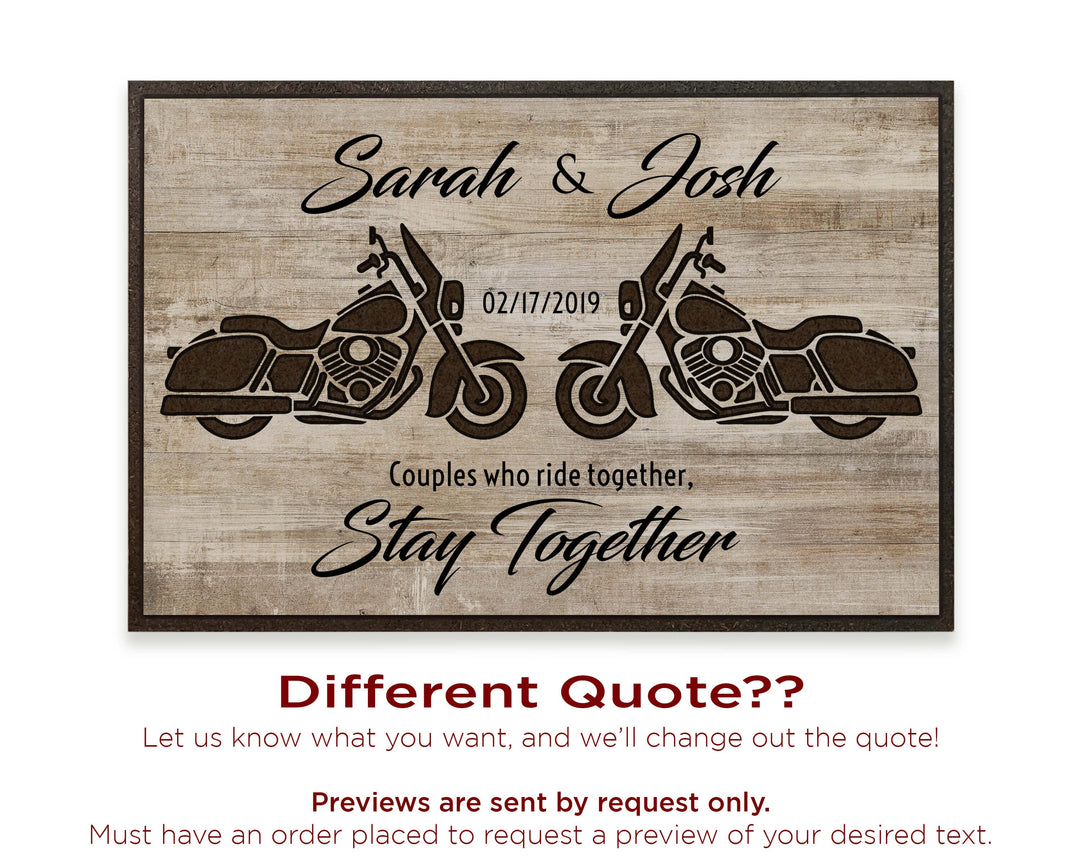 personalized custom family name sign