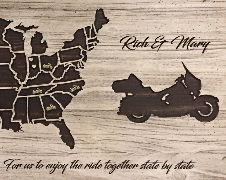 Push Pins - Motorcycle Push Pins