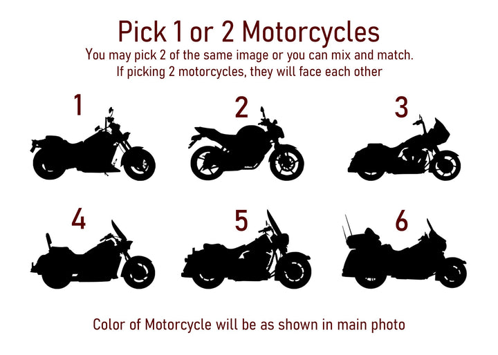 Motorcycle Rider Gifts - US Push Pin Map