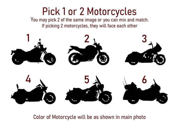 Motorcycle Rider Gifts - US Push Pin Map