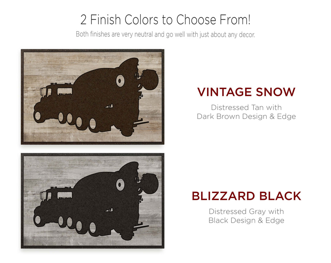 Nursery decor carved wood wall art