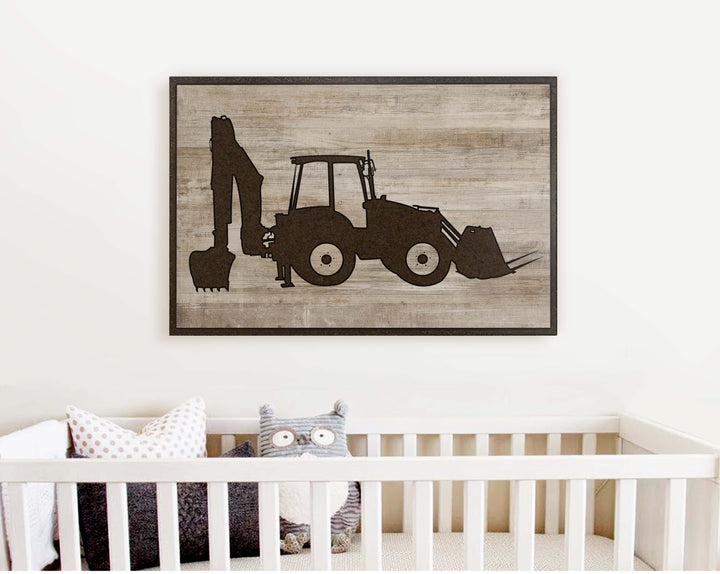 Nursery decor carved wood wall art