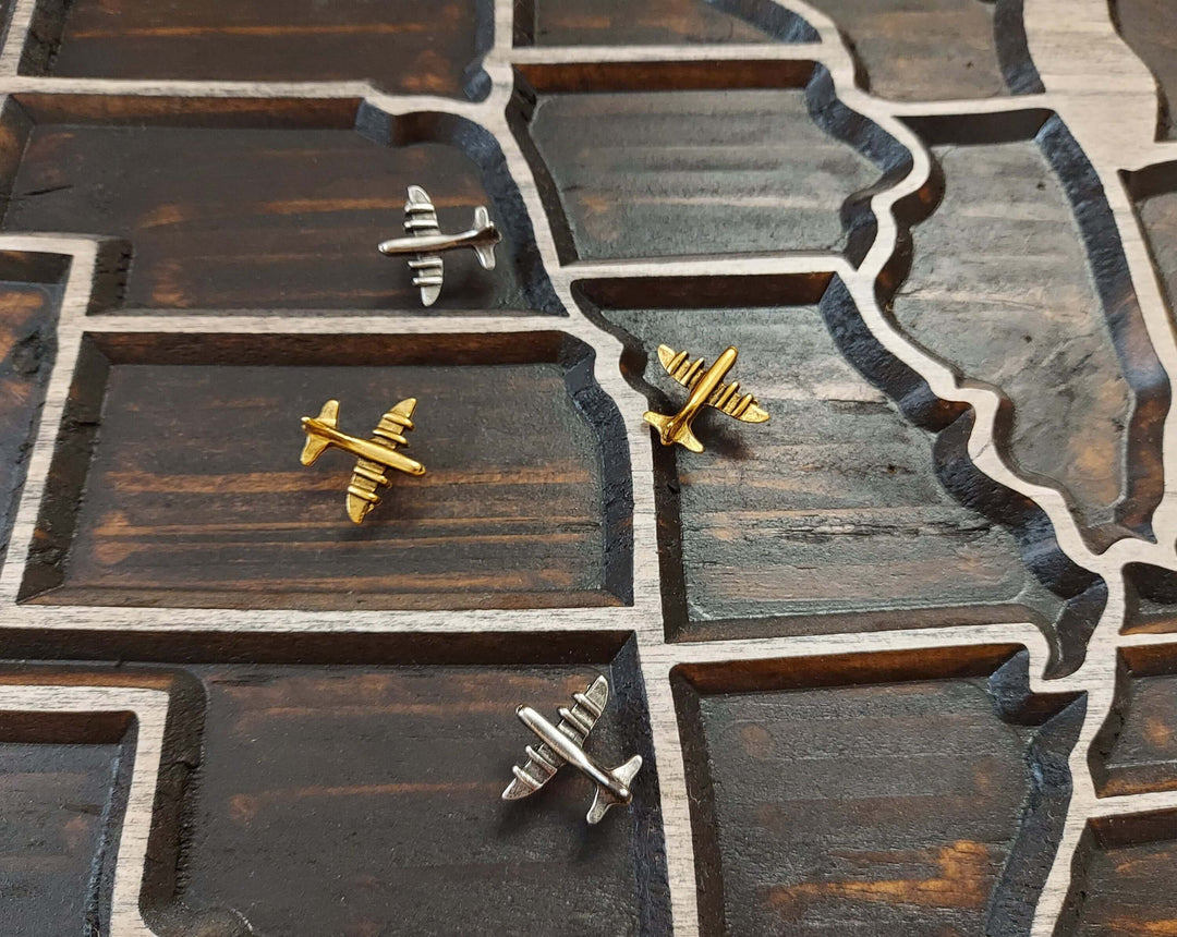 Push Pins - Passenger Airplane Push Pins