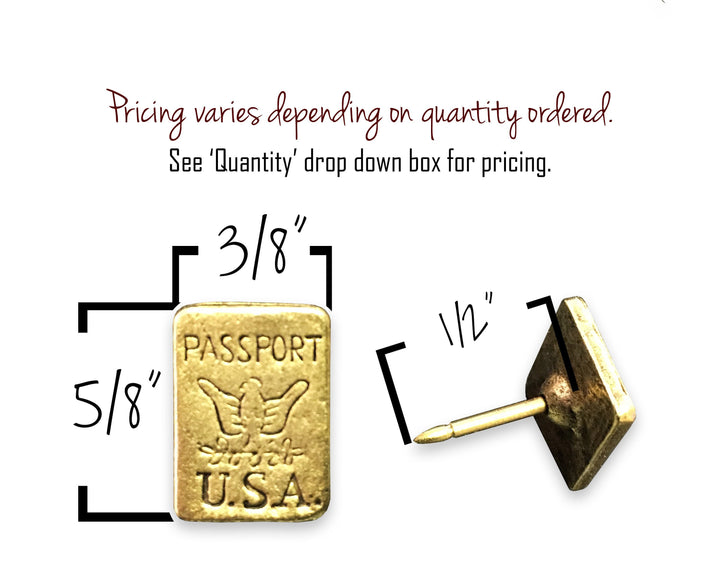 Push Pins - Passport Push Pins