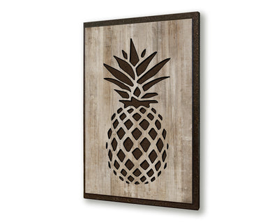 pineapple wall sign