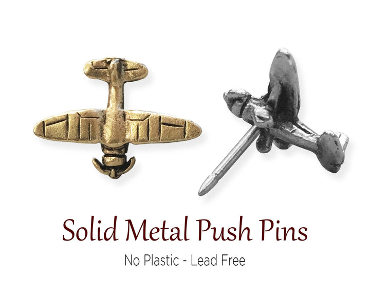 Push Pins - Prop Plane Push Pins