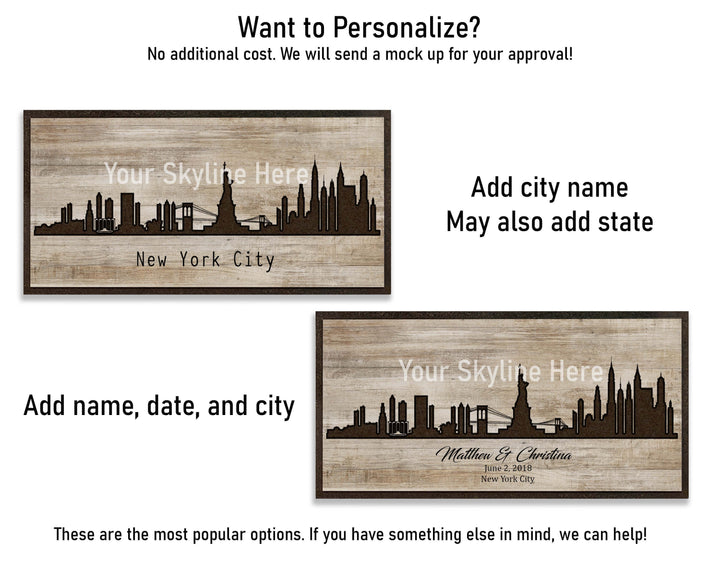 Seattle Washington City Skyline Art Howdy Owl 