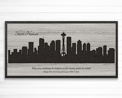 Seattle Washington Skyline Wall Art