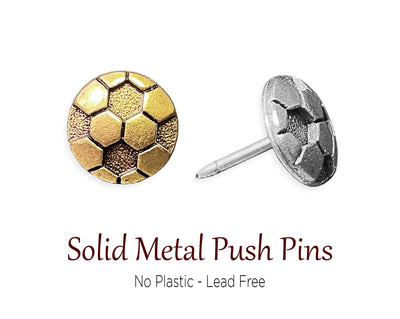 Push Pins - Soccer Push Pins