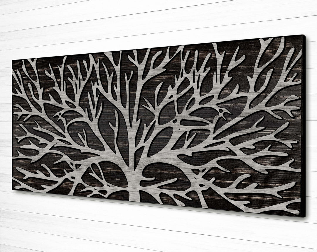 tree wood wall art and custom nature art