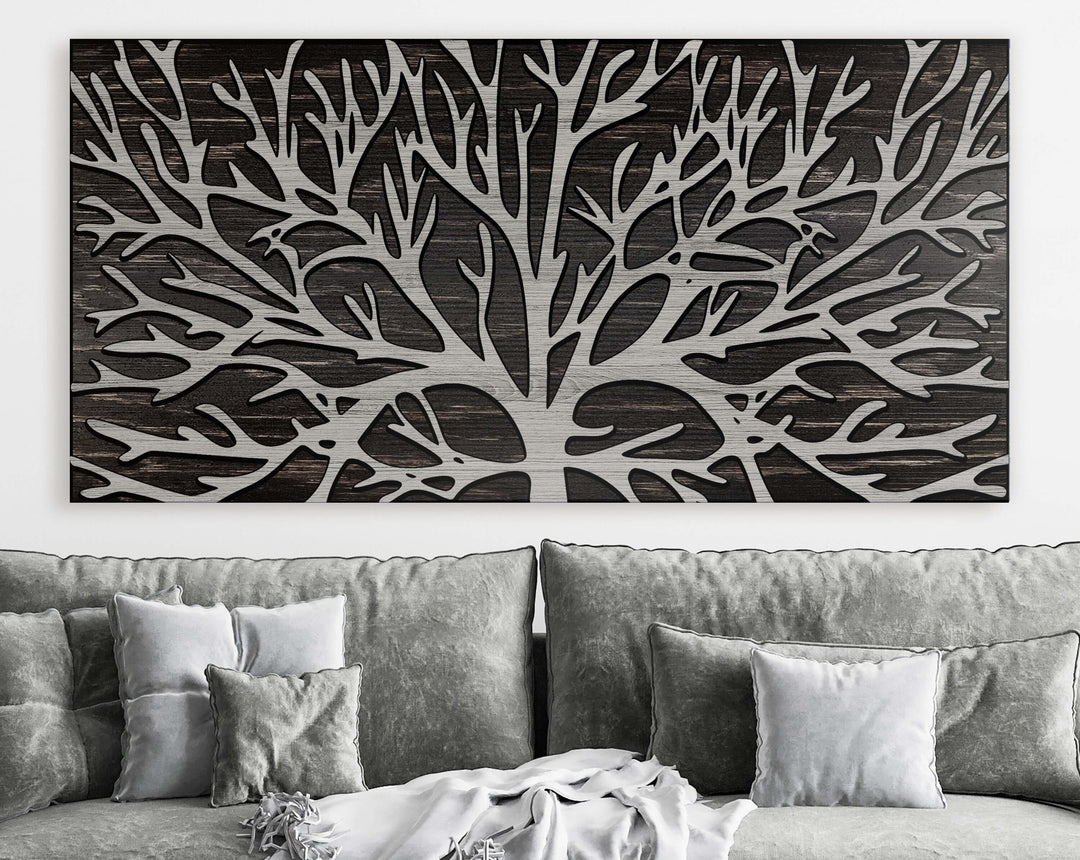tree wood wall art and custom nature art