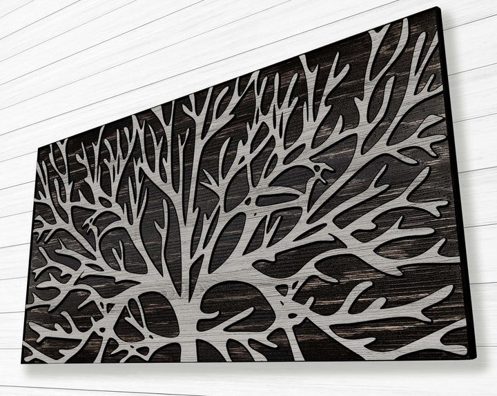 tree wood wall art and custom nature art