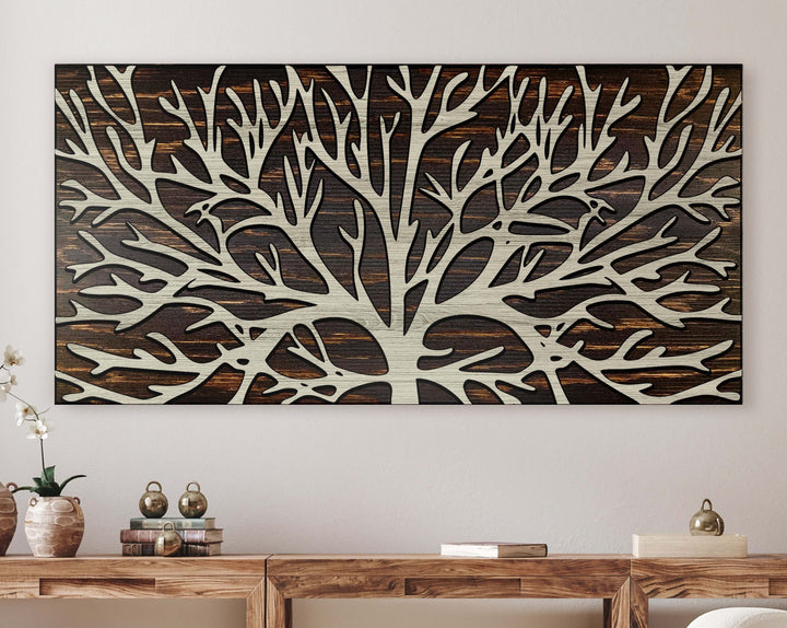 tree wood wall art and custom nature art