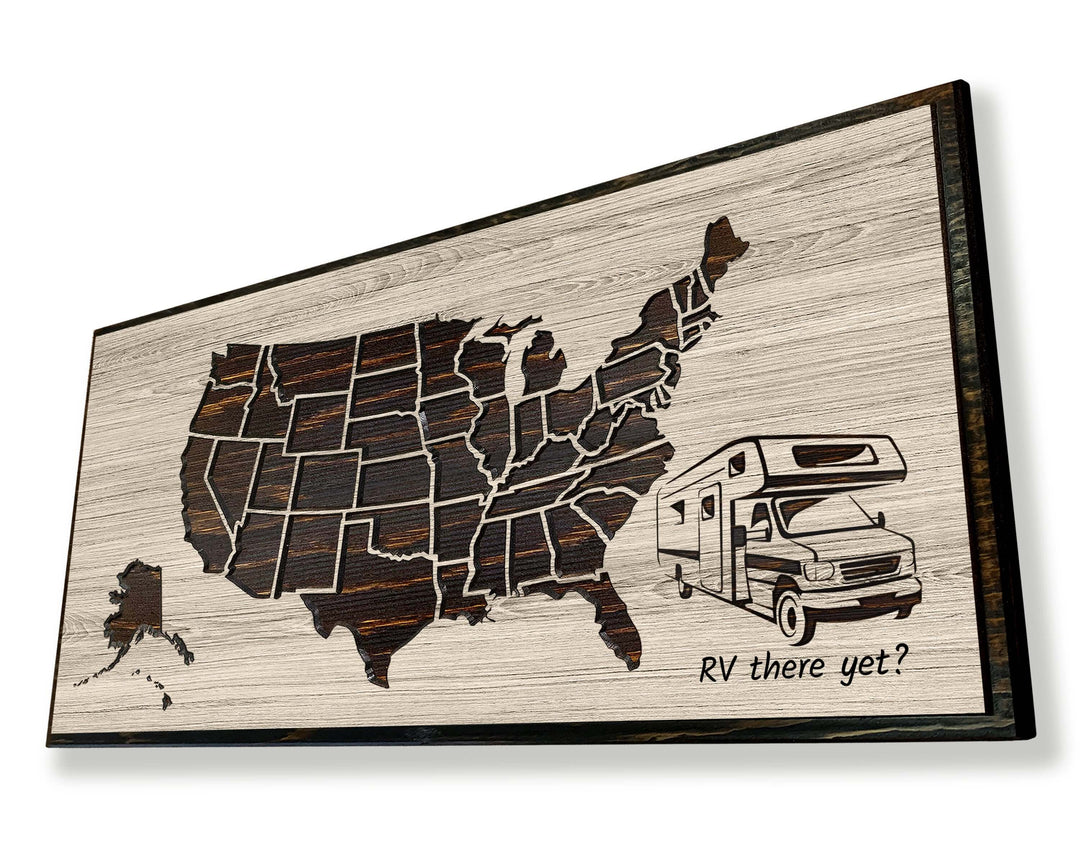 US Camping Travel Map