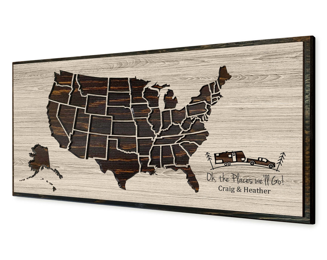 us camping push pin map