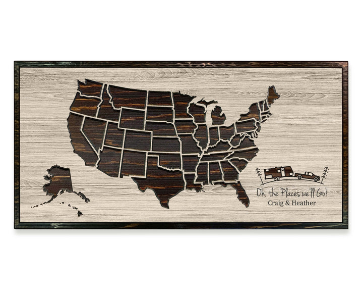 us camping push pin map