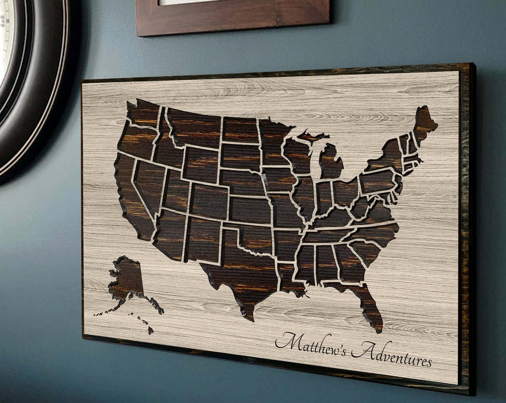 Push Pin Travel Map