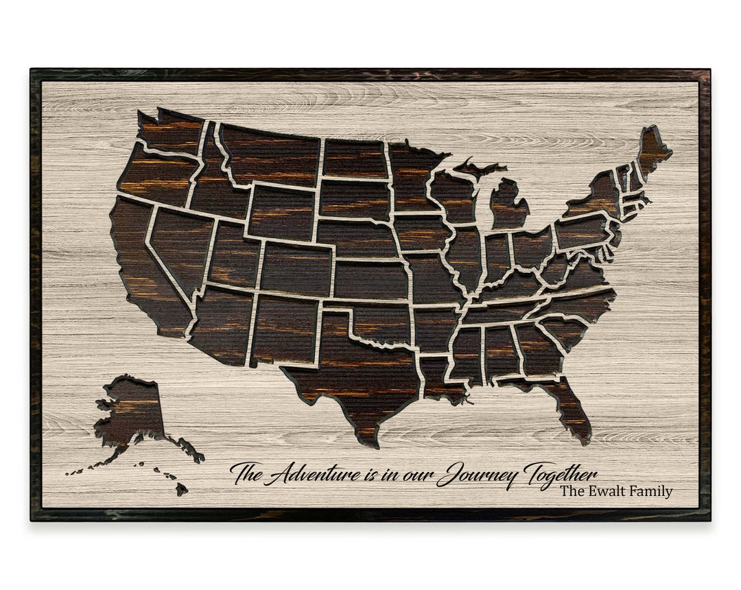 Push Pin Map