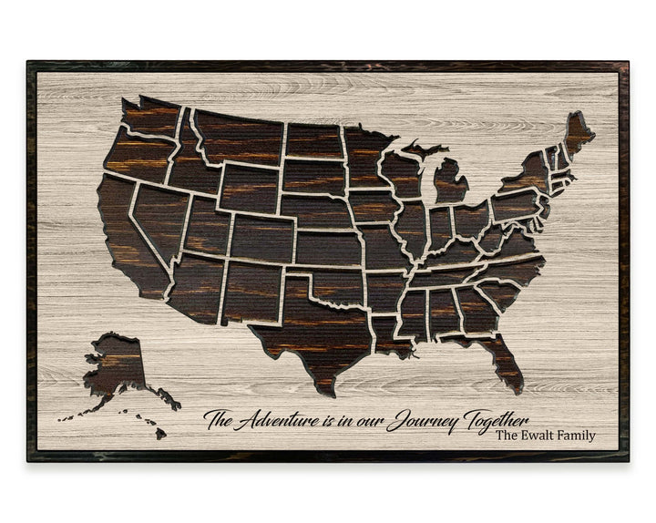 Push Pin Map