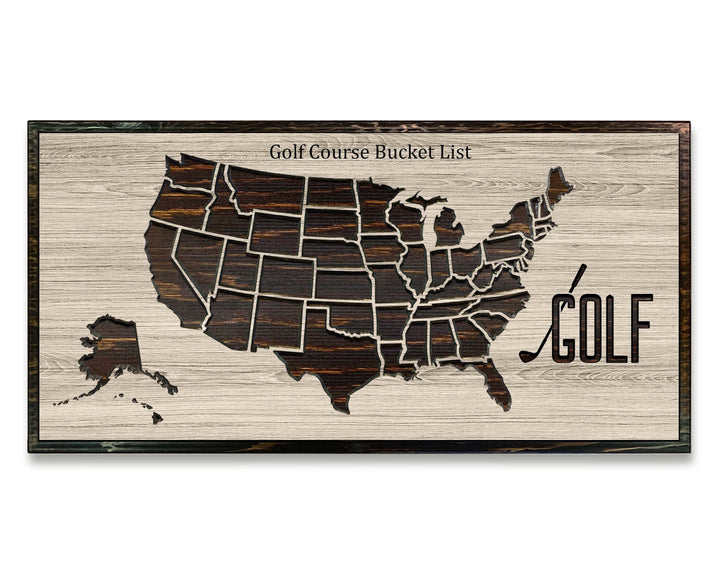 us push pin golfing map