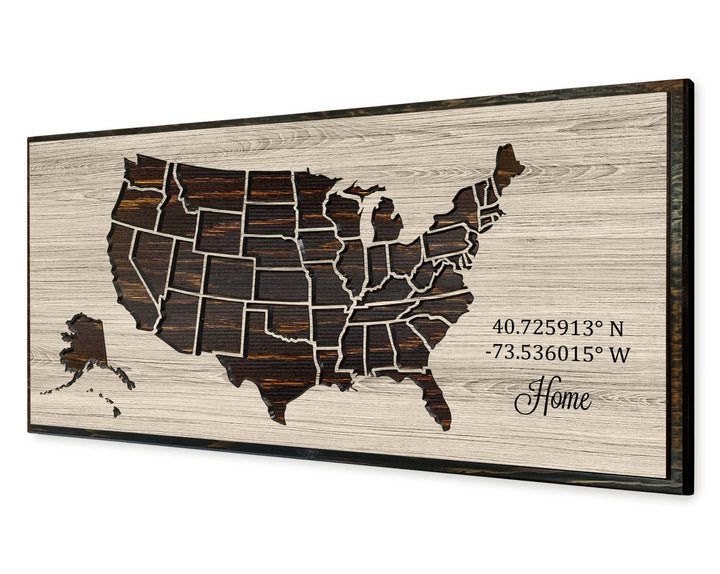 Home Coordinates sign