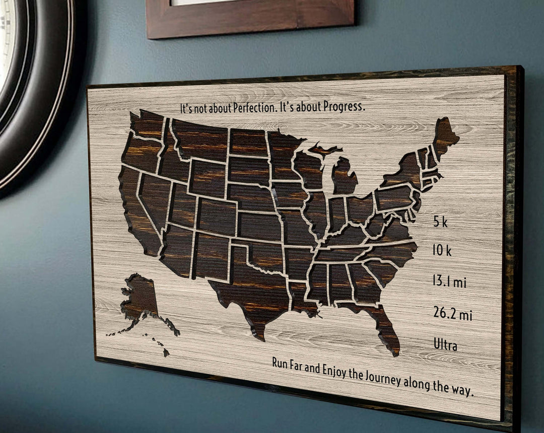 Map to Track Marathons